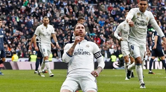 بالفيديو .. ريال مدريد يتغلب على ملقا بهدفين في الدوري الإسباني