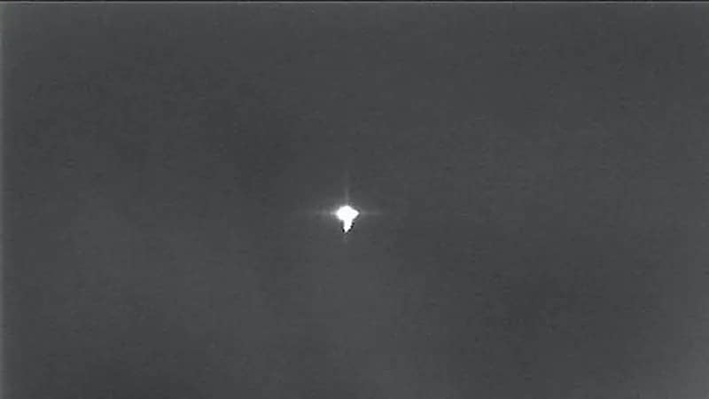 أول صورة للصاروخ الصيني الشارد