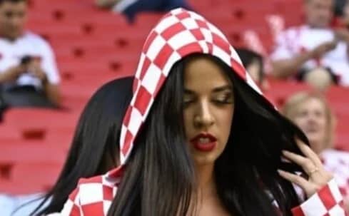 منع ملكة جمال كرواتيا من حضور مباريات المونديال