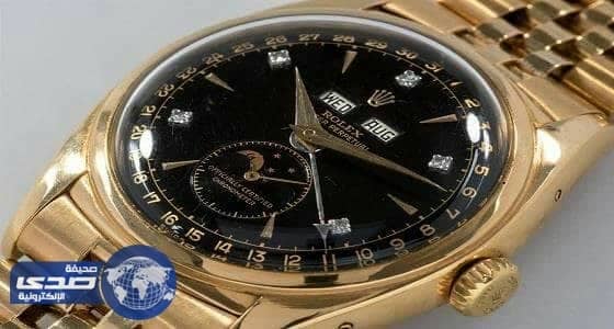 بيع ساعة « رولكس » مرصعة بالماس في مزاد ببريطانيا