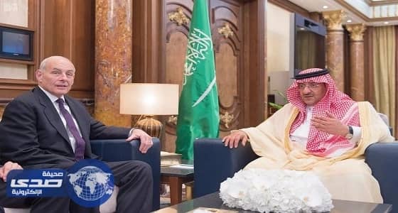 ولي العهد يبحث مع «وزير الأمن الأمريكي» تطورات الأوضاع في المنطقة