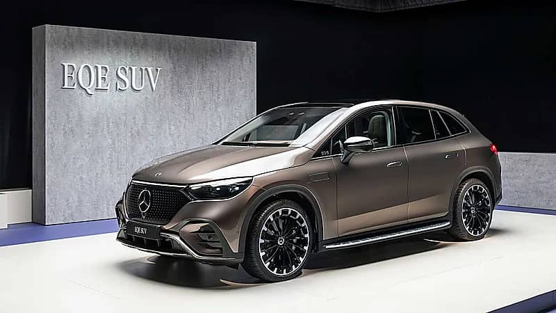 بالصور.. إطلاق مرسيدس EQE SUV الكهربائية الجديدة رسمياً