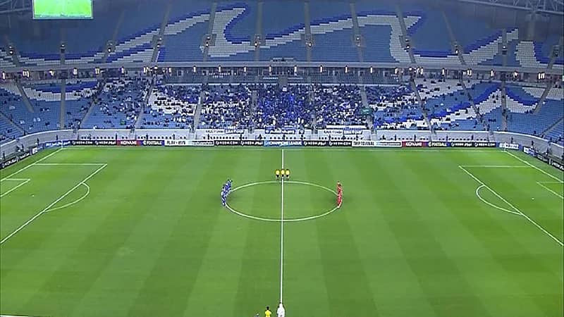 دقيقة صمت في مباراة الهلال وشباب الأهلي على ضحايا الزلزال