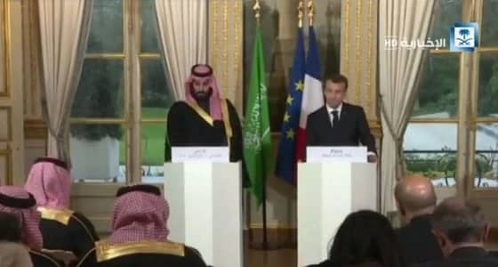 ماكرون: قبلت دعوة الملك سلمان لزيارة السعودية