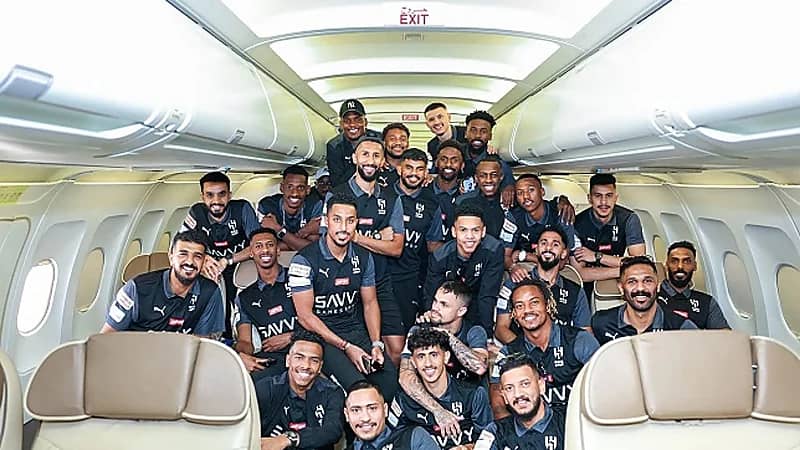 بعثة الهلال تعود غدًا إلي الرياض