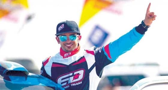 حادث يخرج عيسى الدوسري من " رالي دبي "