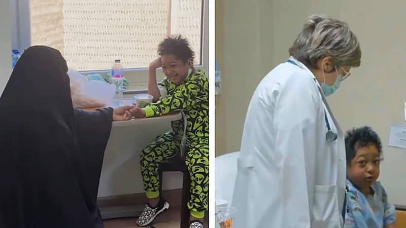 في وقت قياسي.. نجاح زراعة قلب لطفل بعد نقله من أبوظبي إلى الرياض .. فيديو