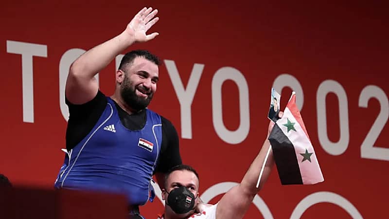 الرباع معن أسعد يحصد أول ميدالية لسوريا منذ عام 2004