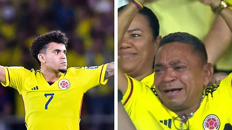 مشهد عاطفي من والد لويس دياز بهدفي نجله .. فيديو