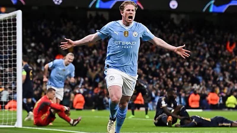 الكشف عن موقف دي بروين من الانتقال إلى دوري روشن