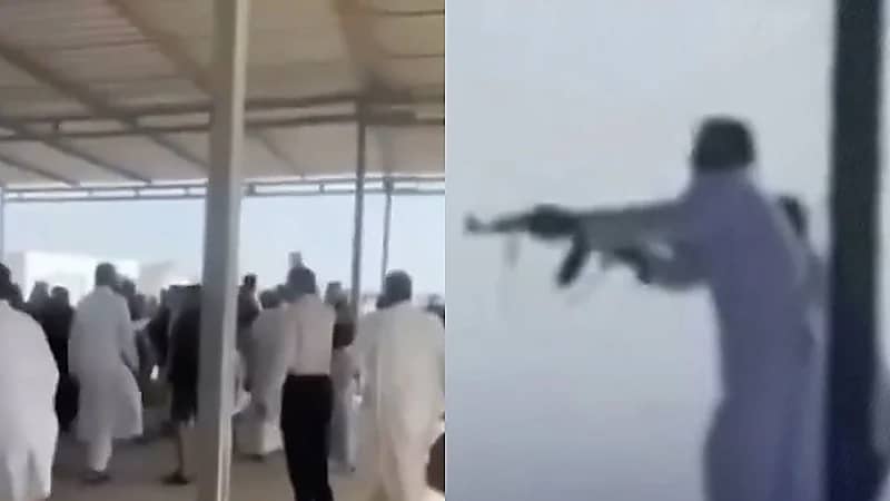 فوضى واشتباك خلال جلسة صلح بسبب دجاجة.. فيديو