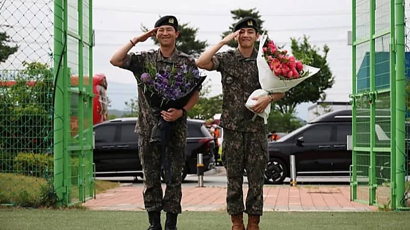 فتاة تقتحم منزل عضو فرقة BTS بعد ساعات من إنهاء خدمته العسكرية