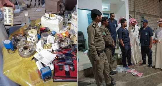 بالصور.. الهيئة العامة للزكاة والدخل تشن حملة تفتيشية بالرياض