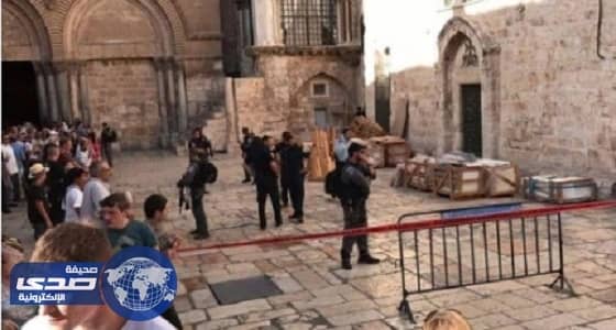 سقوط جزء من سقف كنيسة القيامة بالقدس دون إصابات