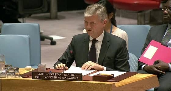 جون بيير: بعثات حفظ السلام أداة فعالة للاستجابة الجماعية لتحديات الأمن