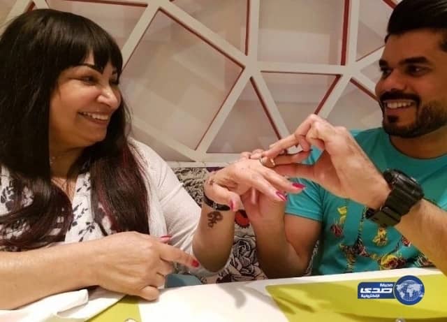 حقيقة ارتباط الفنانة امل عباس بإعلامي يصغرها بربع قرن!