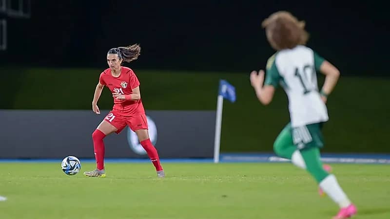 أخضر السيدات يخسر أمام الأردن بثلاثية في افتتاح غرب آسيا