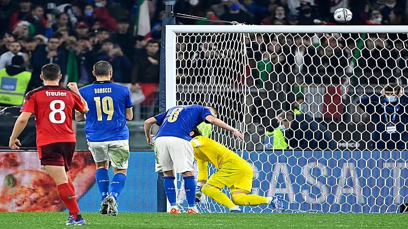 تصفيات كأس العالم.. التعادل يحسم قمة إيطاليا وسويسرا