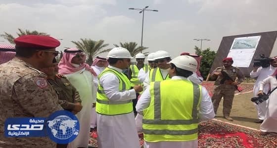 بالصور.. نائب أمير منطقة عسير يزور مشروع تطوير مطار أبها