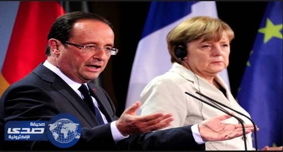 هولاند وميركل يبحثان مع بوتين خطة حل الأزمة الأوكرانية