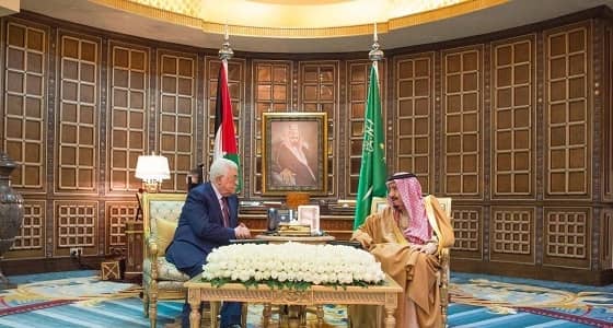 بالصور.. خادم الحرمين يؤكد على موقف المملكة تجاه القضية الفلسطينية