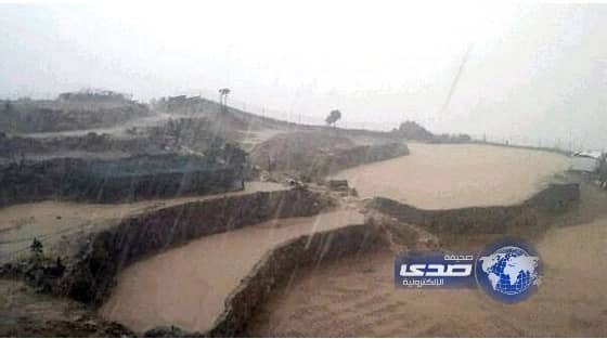 إنقاذ أشخاص وسيارات احتجزتها الأمطار في عسير