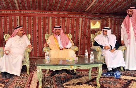 سمو أمير منطقة الباحة يعزي أسرة آل حاسن
