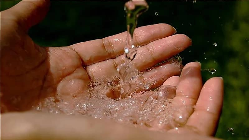 بالفيديو .. حكم الاستحمام بماء زمزم في دورة المياه