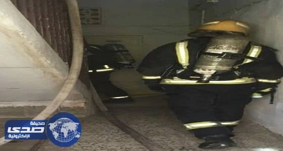 إخلاء أربعة أشخاص في حريق منزل بجدة