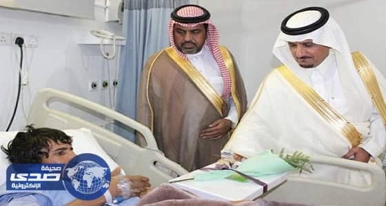 محافظ حفر الباطن يهنئ المرضى بعيد الفطر المبارك