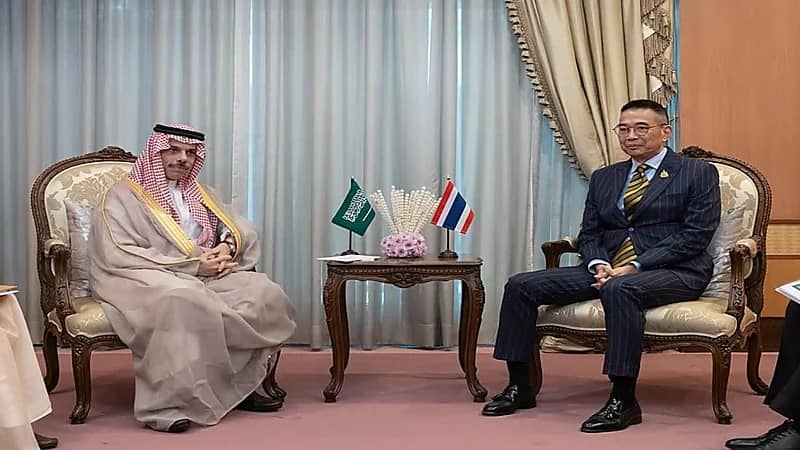 وزير الخارجية يلتقي نظيره التايلندي .. صور