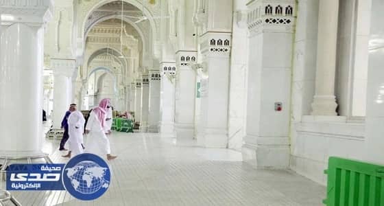 مؤذنو المسجد الحرام يشاركون فعاليات حملة " خدمة الحاج والزائر وسام فخر لنا "
