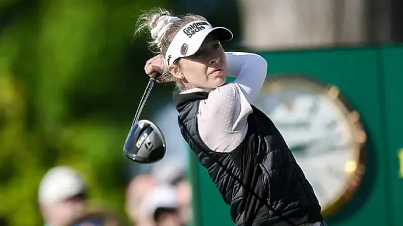 انسحاب المصنفة أولى عالميا في الجولف بسب عضة "كلب"