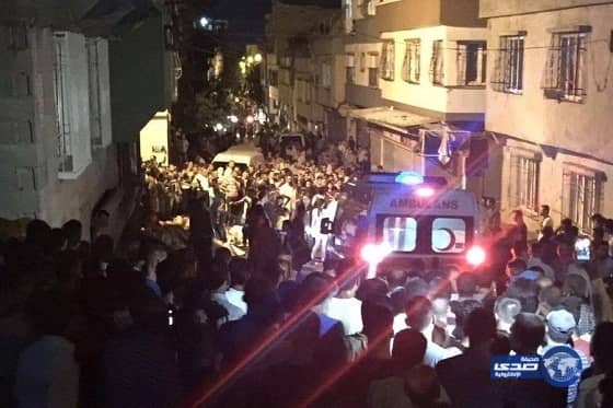 شاهد بالفيديو..المشاهد الأولي للتفجير الذي استهدف صالة أفراح بـ"تركيا "وتسبب في مقتل  22 شخصًا وإصابة 94 آخرين