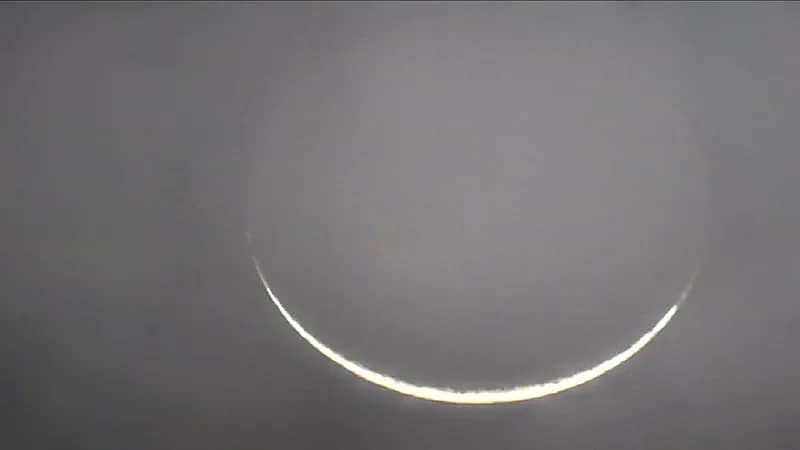 هلال رمضان يزين سماء المملكة اليوم