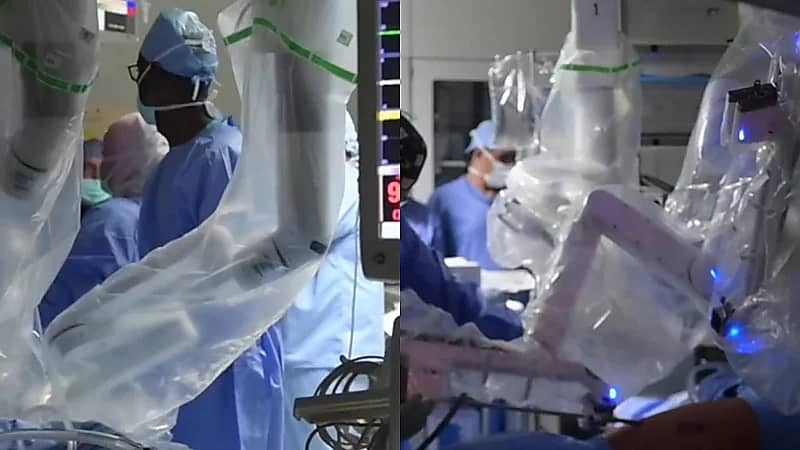 روبوت جراحي يُحدث طفرة في الرعاية الصحية بمكة .. فيديو