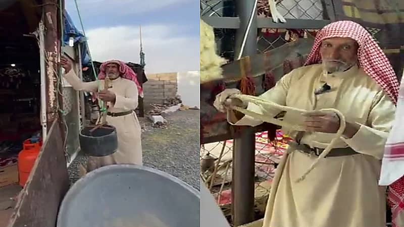 مُسن سعودي يحوّل منزله إلى متحف مفتوح.. فيديو