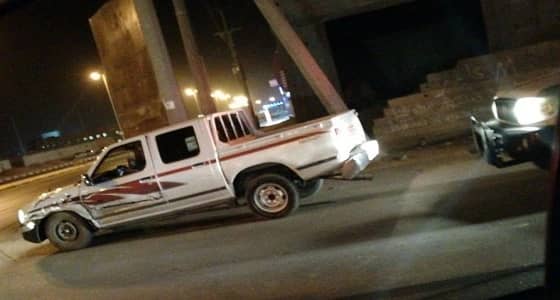 بالصور.. مرور طبرجل يوقف مفحطا بالقوة الجبرية