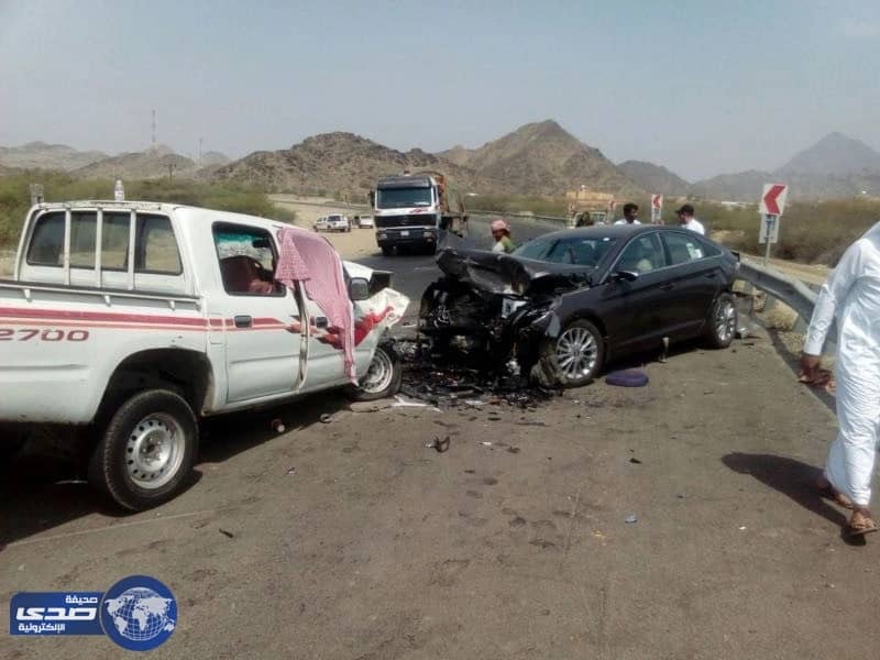 وفاة شخص وإصابة آخر في تصادم بـ ” طريق الموت ” بالعرضيات