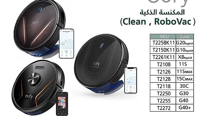 التجارة تستدعي لطرازات محددة للمكنسة الذكية eufy Clean Robotic Vacuum