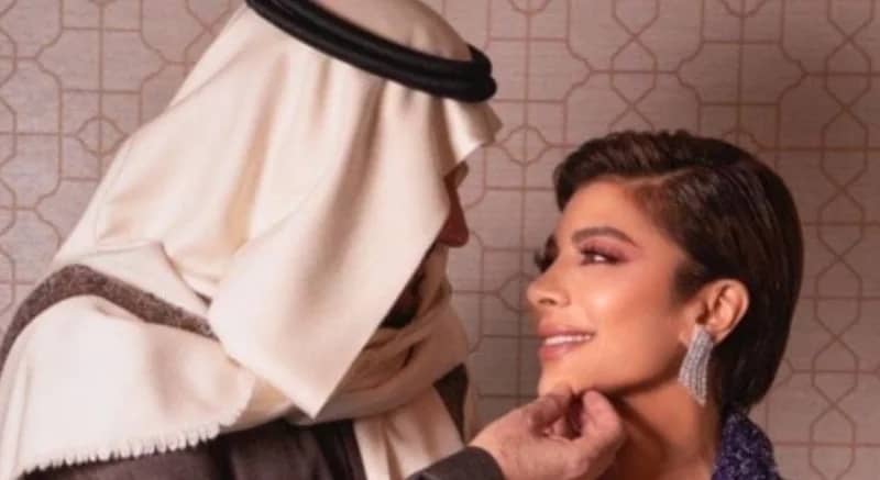 شاهد.. أصالة تصور زوجها وهو نائم: "الله يحفظ الشهم"