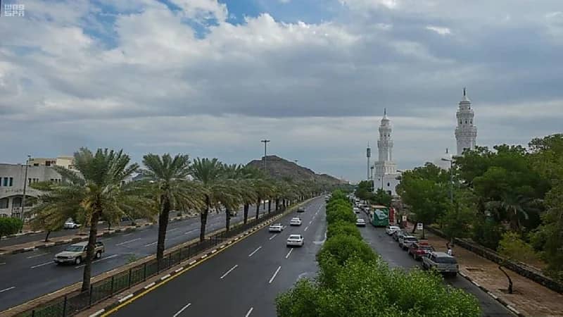 أمطار على المهد واليتمة ووادي الفرع