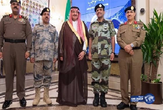 نائب خادم الحرمين يقلد الفريق  الحربي والفريق البلوي رتبتيهما الجديدة