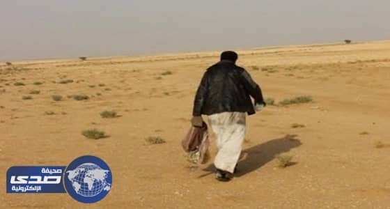 بالصور.. ضبط وافد عربي يعيش في غرفة مهجورة في الأفلاج