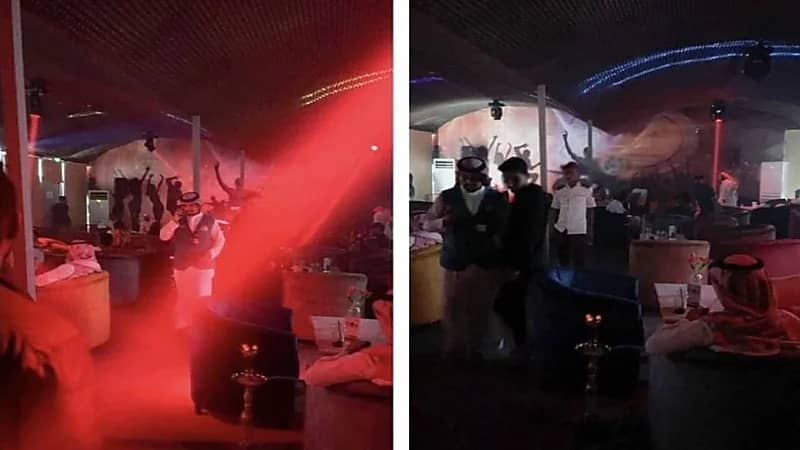 إيقاف عروض غنائية في مقهى مخالف بحائل 