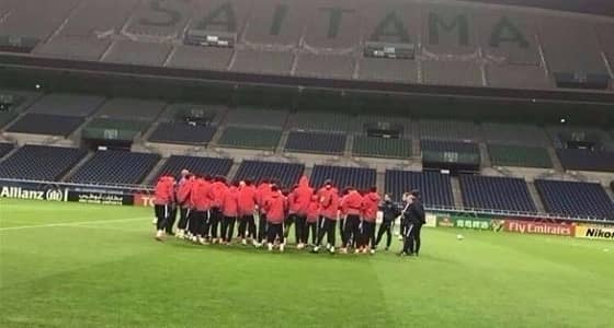 الهلال يجري أخر حصصه التدريبية استعداداً لموقعة سايتاما