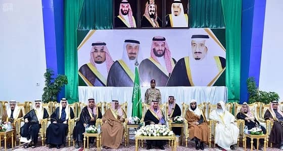  أمير نجران يستقبل عدداً من مشايخ وأهالي ومديري الإدارات الحكومية بالمنطقة