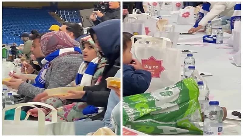 لأول مرة في تاريخه .."تشيلسي" نظم مأدبة إفطار رمضاني لمئات المسلمين على ملعبه