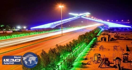 بالصور.. مداخل مكة المكرمة والشوارع الرئيسية والكباري تتأهب لإستقبال العيد