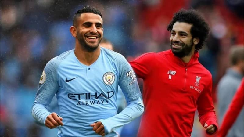 خروج صلاح ومحرز من قائمة أفضل لاعبين في الجولة الـ32 من الدوري الإنجليزي